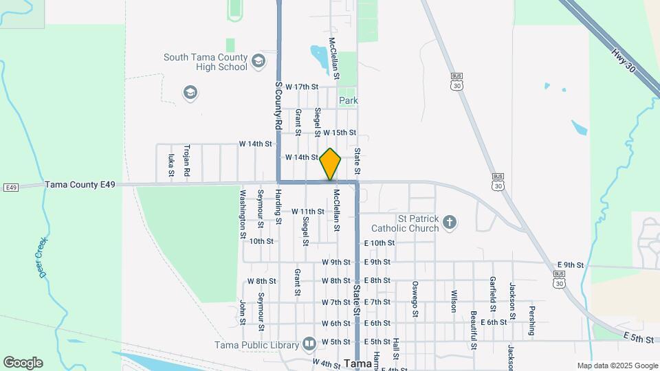 1115 McClellan St-Unit -1 Map and Location Details