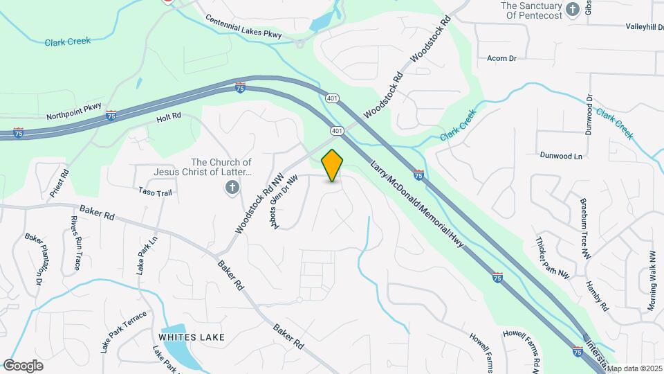 4975 Abbotts Glen Trail NW Map and Location Details