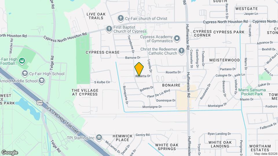 14135 Rosetta Dr, Unit 2137 Map and Location Details