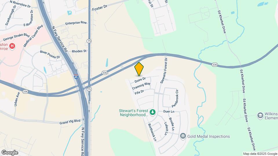 961 Doire Dr Map and Location Details