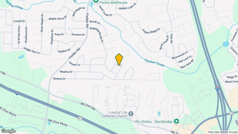 7127 Hazelwood Dr Map and Location Details