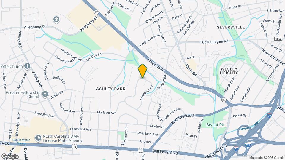 2611 Columbus Cir Map and Location Details