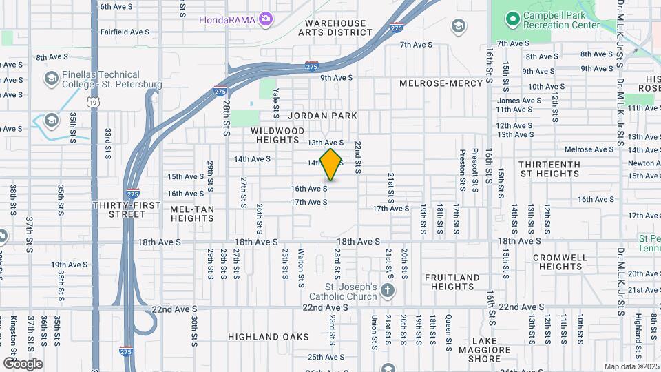 2331 16th Ave S Map and Location Details