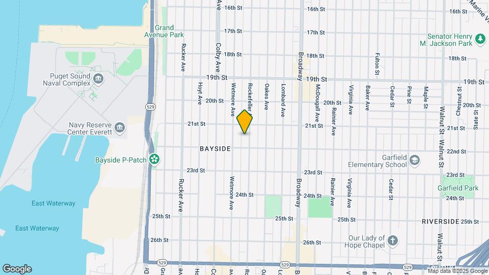 2120 Rockefeller Ave Map and Location Details