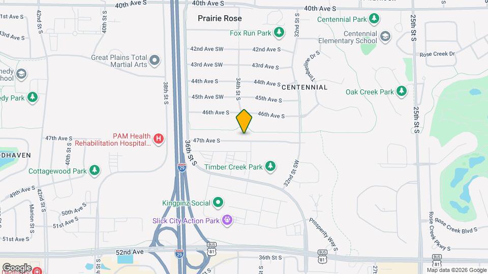 3419 47th Ave S Map and Location Details