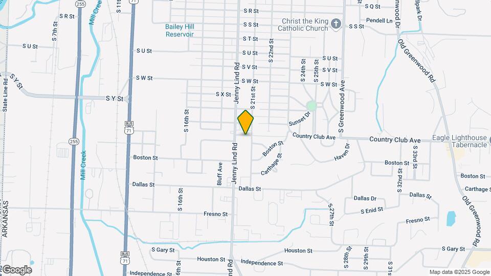 2020 Country Club Ave Map and Location Details