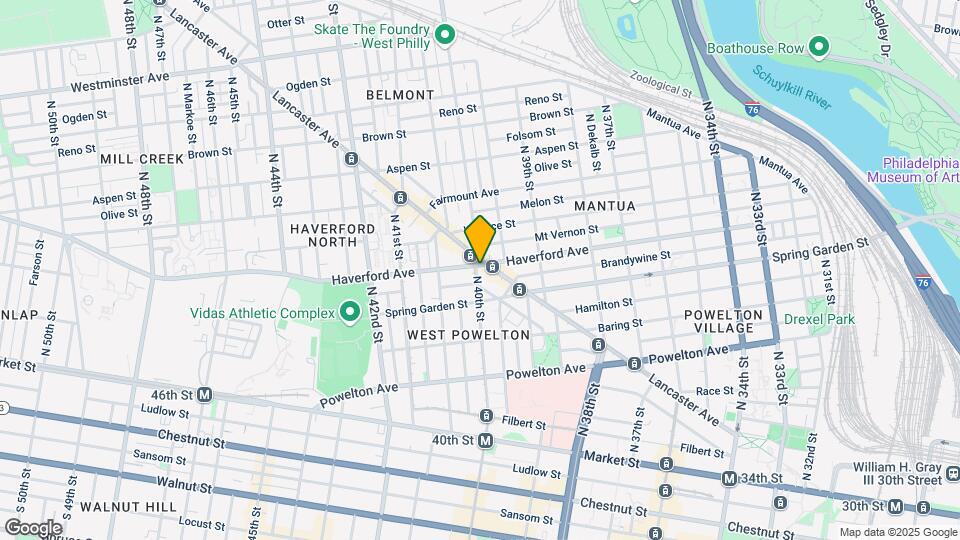 3952-54 Lancaster Ave-Unit -304 Map and Location Details