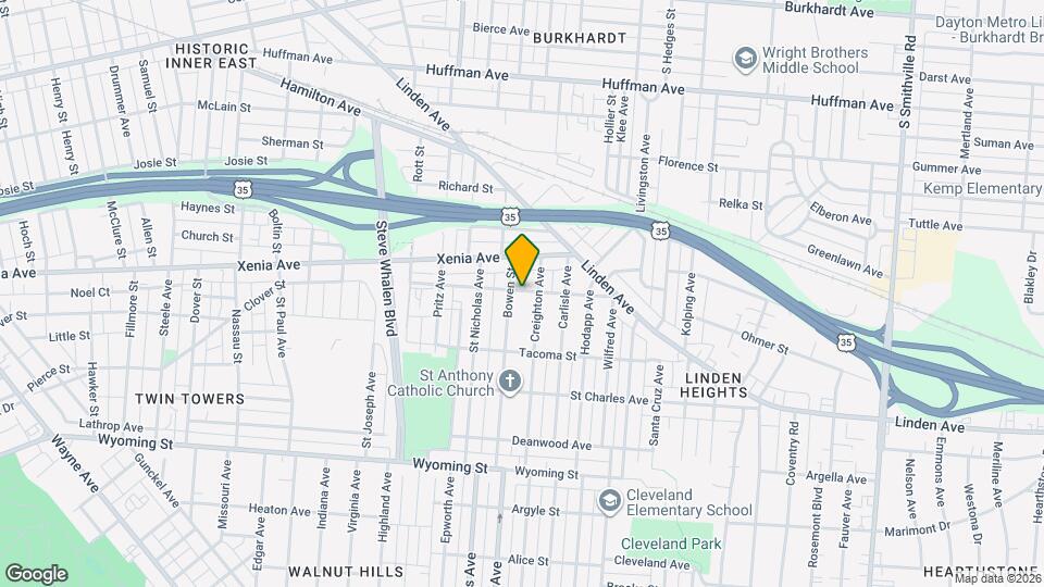 1010-1012 Lorain Ave Mapa y Detalles de la Ubicación