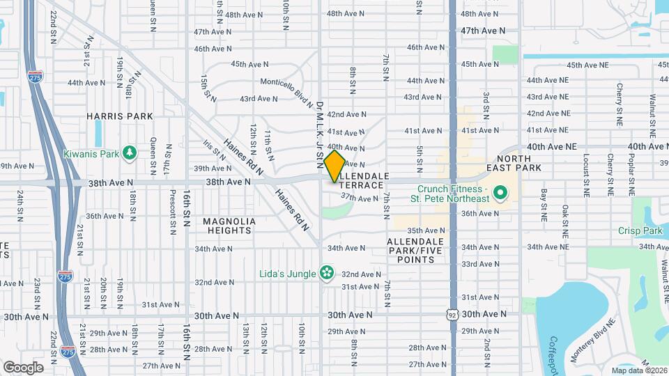 845 37th Ave N Mapa y Detalles de la Ubicación