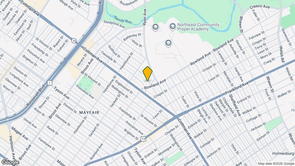 3242 Guilford St Map and Location Details