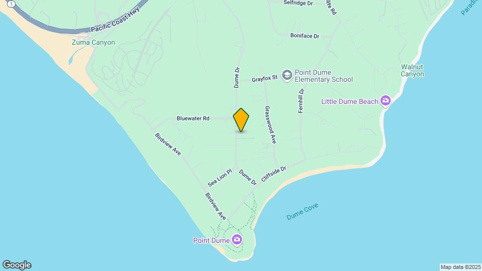 7038 Dume Dr Map and Location Details