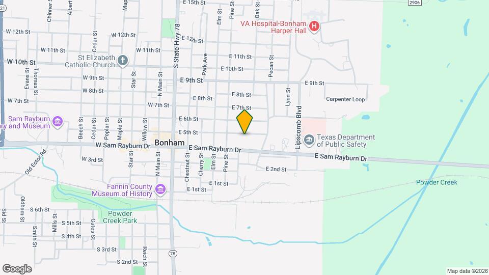 716 E 5th St Map and Location Details