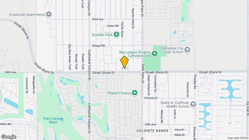 33950 Via De Anza Map and Location Details