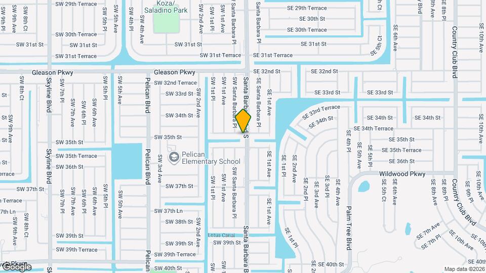 3430 Santa Barbara Blvd S Map and Location Details