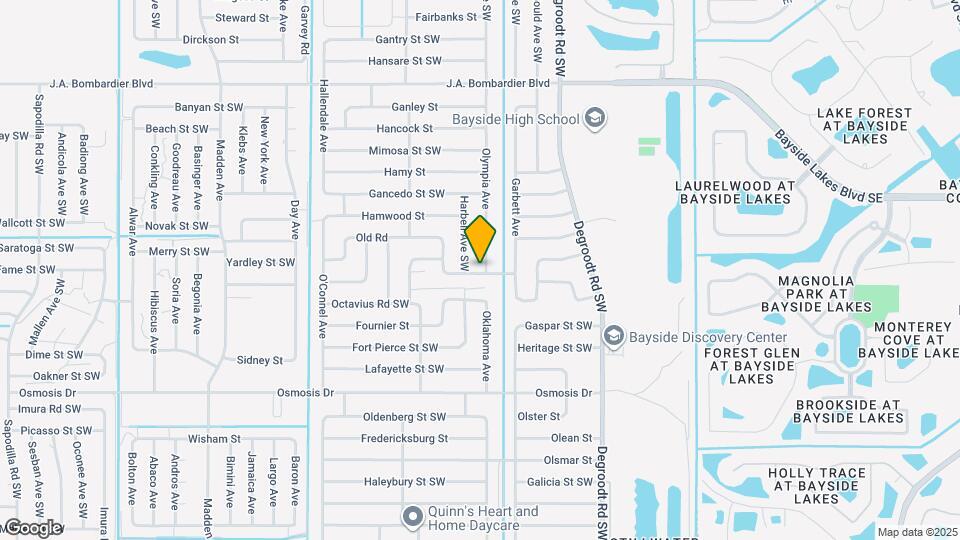 2096 Olympia Ave Map and Location Details