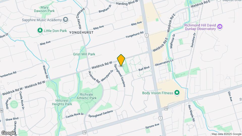 189 Springhead Gdns Map and Location Details