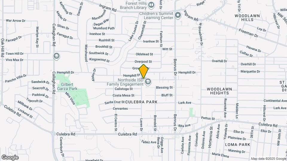 1826 Laven Dr Map and Location Details