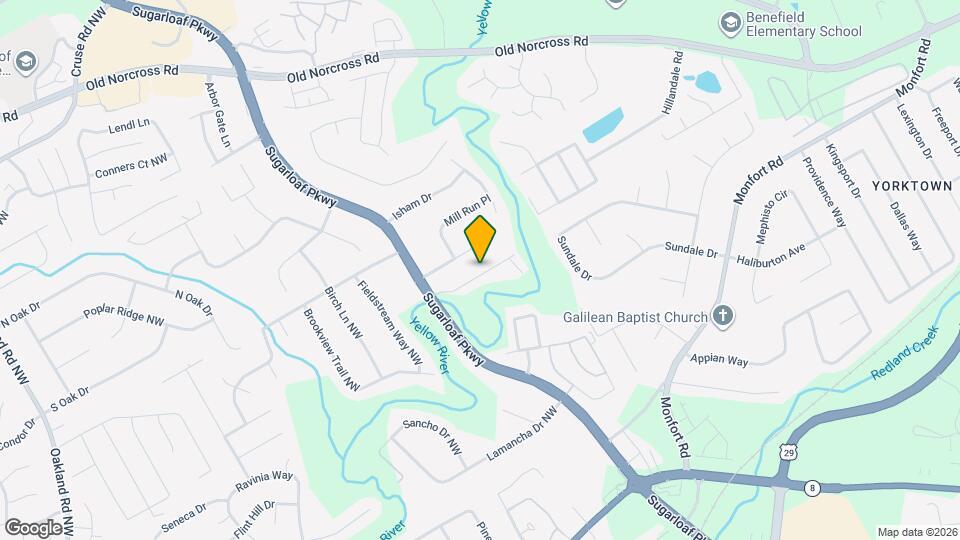 2150 Rosemary Park Ln Mapa y Detalles de la Ubicación