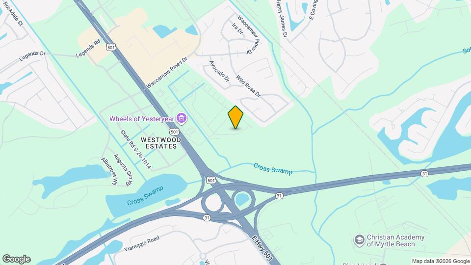 1371 Speedway St Map and Location Details