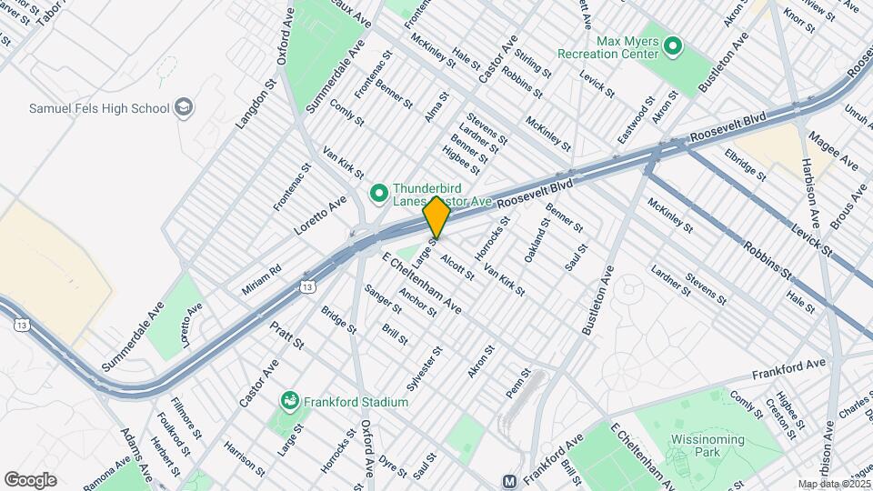 1401 Alcott St, Unit 1R Mapa y Detalles de la Ubicación