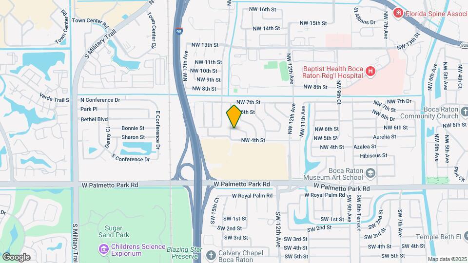 1398 NW 14th Ct Mapa y Detalles de la Ubicación