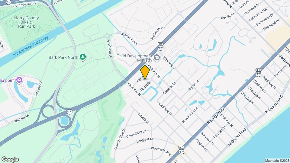 6209 Tindal St Mapa y Detalles de la Ubicación