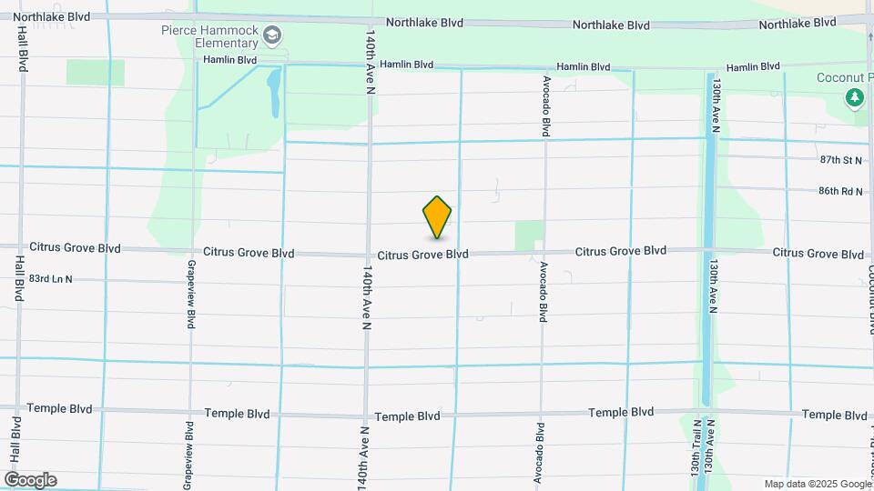 13803 Citrus Grove Blvd Map and Location Details