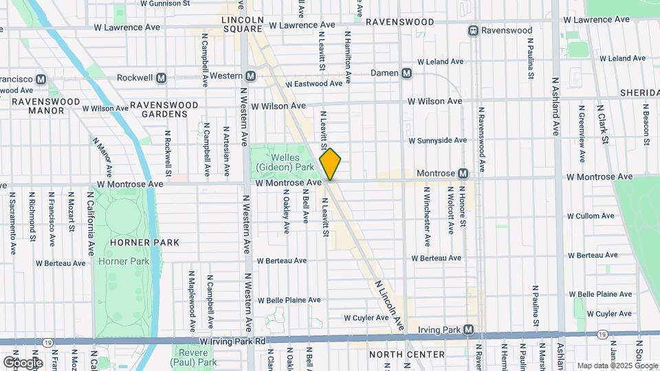 4361 N Lincoln Ave Map and Location Details