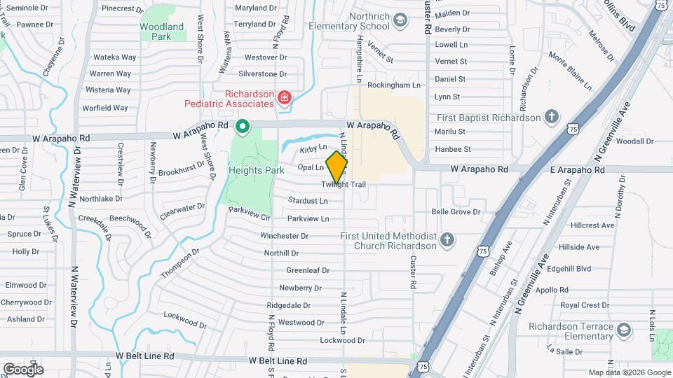 603 Twilight Trail Map and Location Details