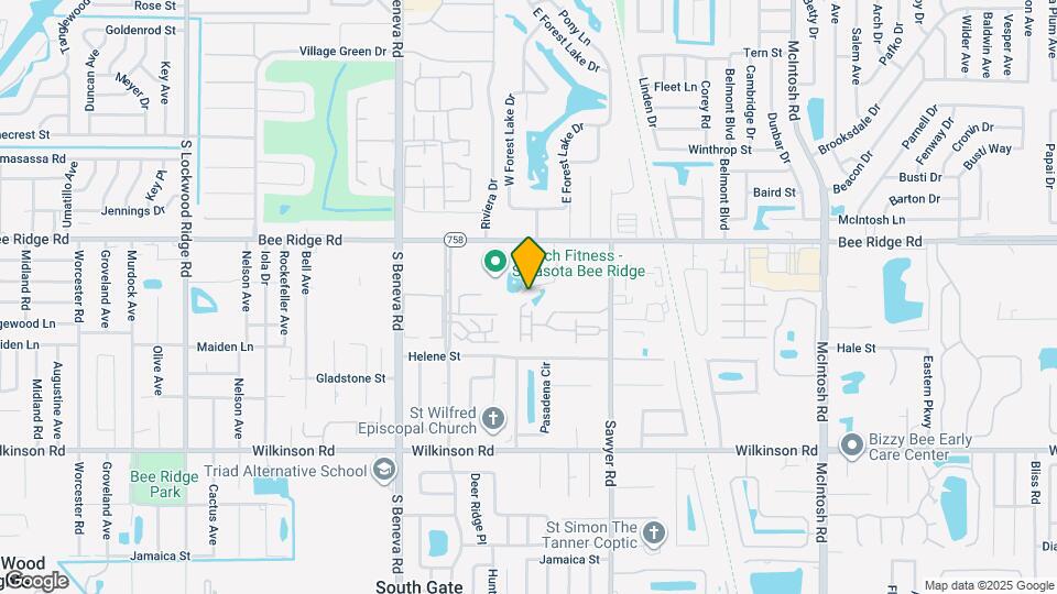 4089 Lake Forest Dr Map and Location Details