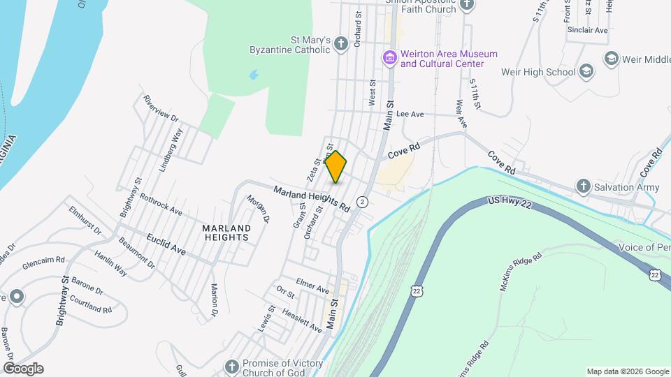 3528 Orchard St Mapa y Detalles de la Ubicación