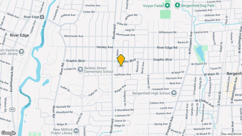 784 Cherry St Map and Location Details