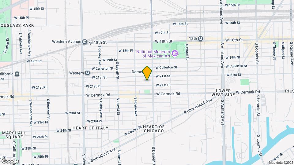 2018 W 21st Pl Map and Location Details