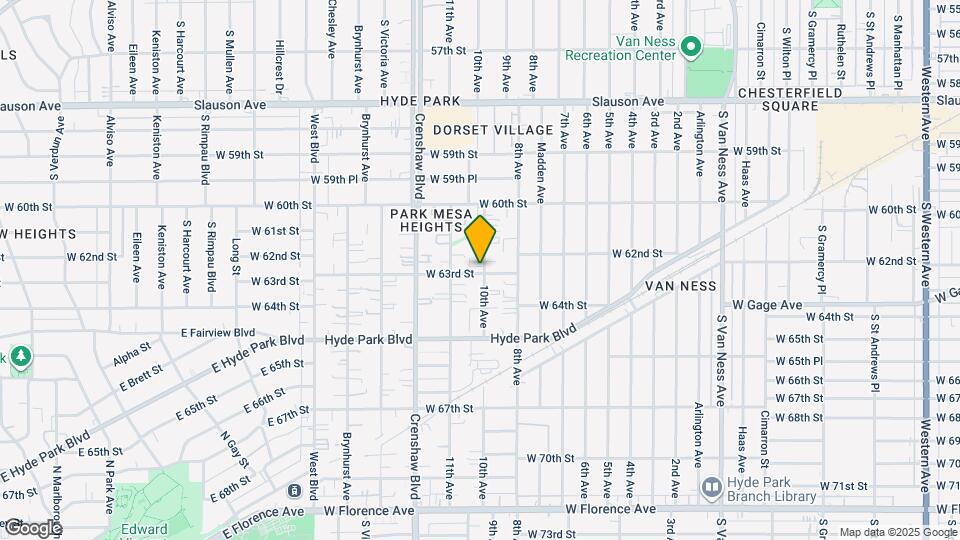 6223 10th Ave Map and Location Details