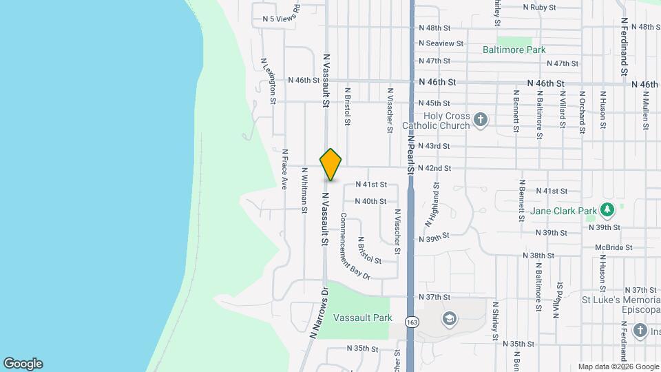 4025 N Vassault St Map and Location Details