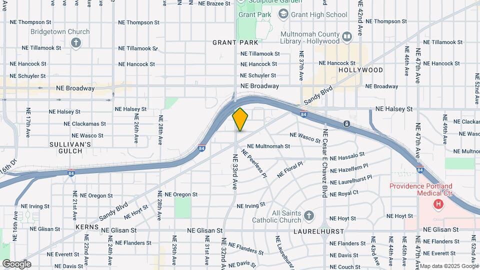 3327 NE Sandy Blvd Map and Location Details