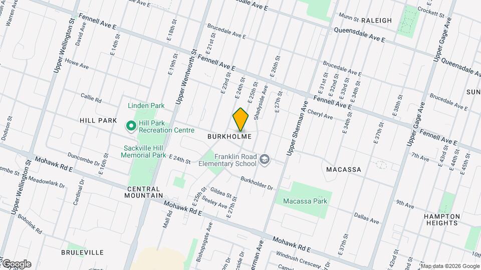 22 Halam Ave Map and Location Details