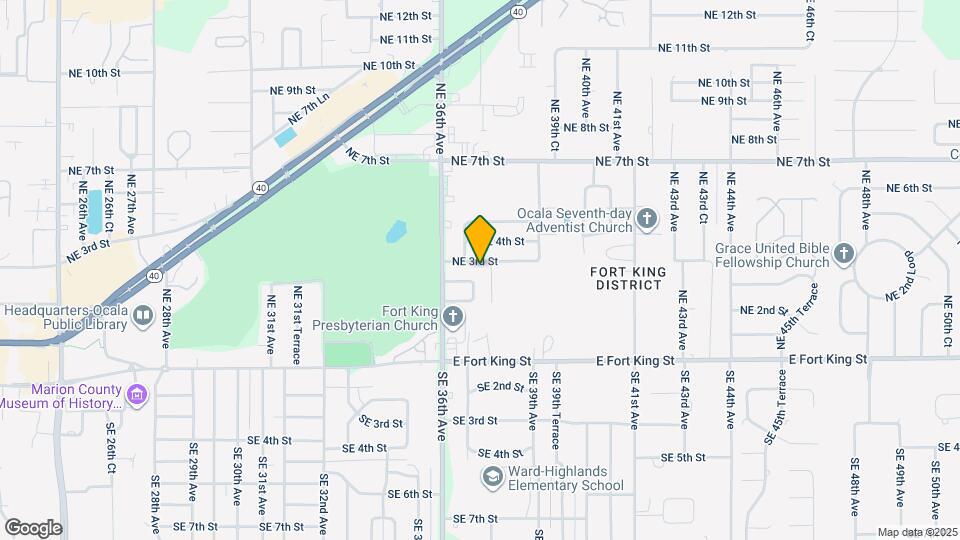 3720 NE 3rd St Map and Location Details