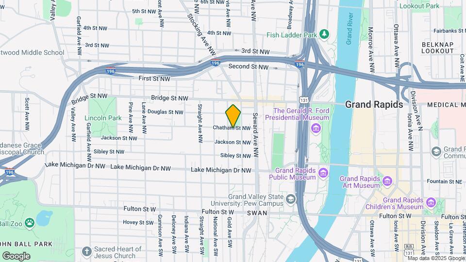 652 Chatham St NW Map and Location Details