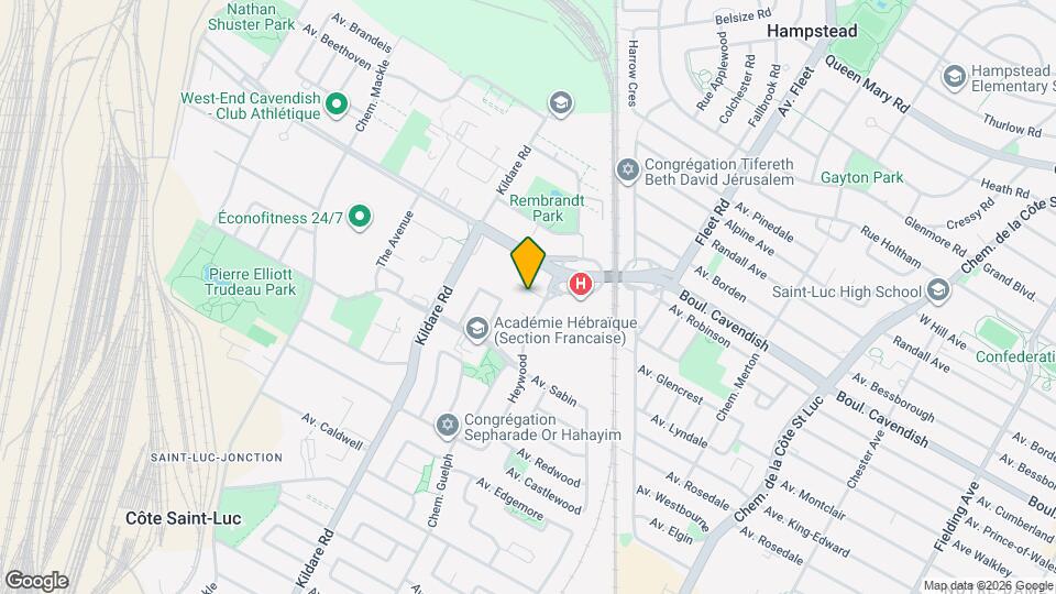 6803 Heywood Map and Location Details