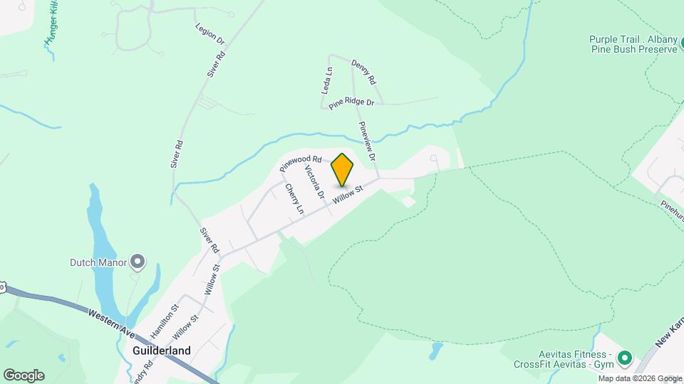 112 Willow St, Unit 1-3 Map and Location Details