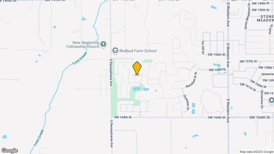 16004 Flint Dr Map and Location Details