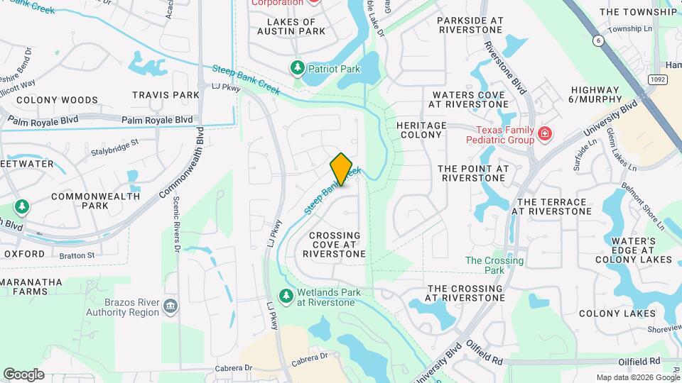 5619 Riverstone Crossing Dr Map and Location Details