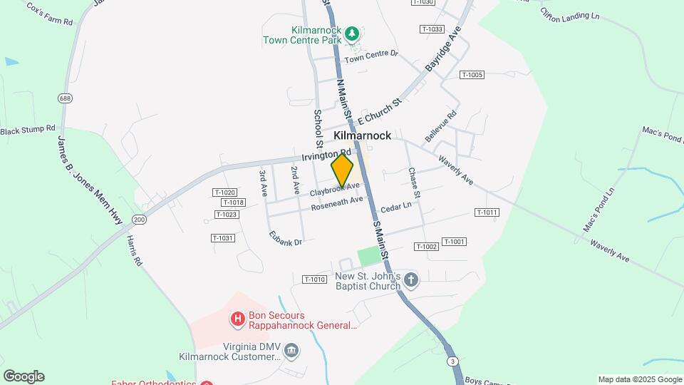 33 Claybrook Ave Map and Location Details