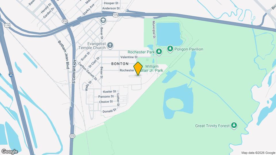 3002 Rochester St Map and Location Details