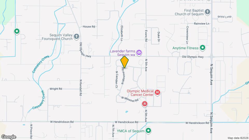 1014 N Minstrel Rd Map and Location Details