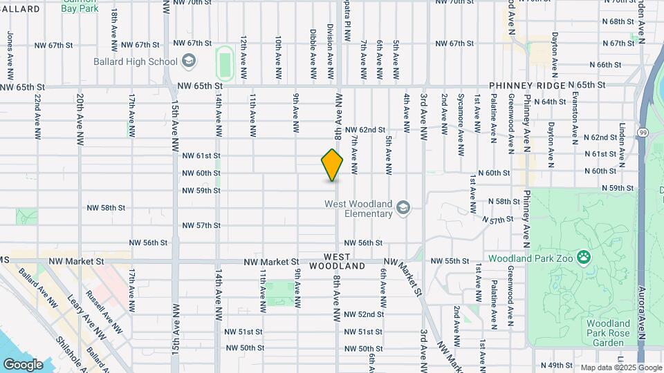 Ballard Triplex Mapa y Detalles de la Ubicación