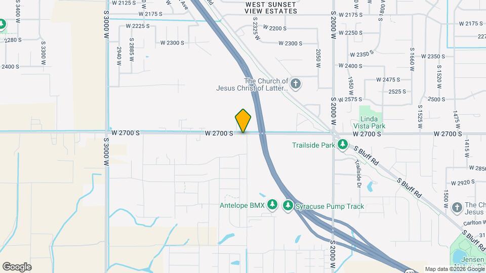 2419 W 2700 S Mapa y Detalles de la Ubicación