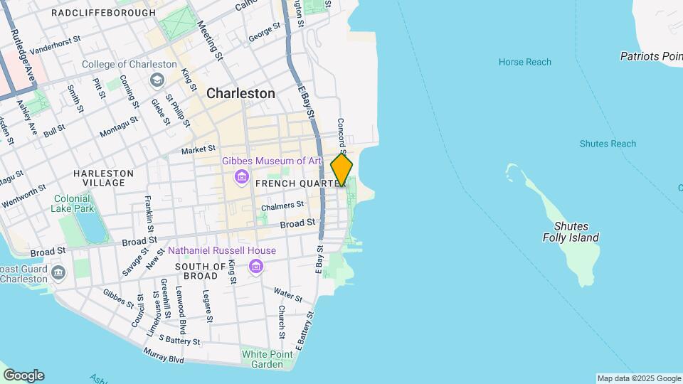 36 Prioleau St Map and Location Details