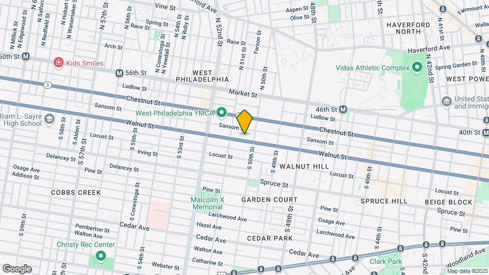 5023 Walnut St Mapa y Detalles de la Ubicación